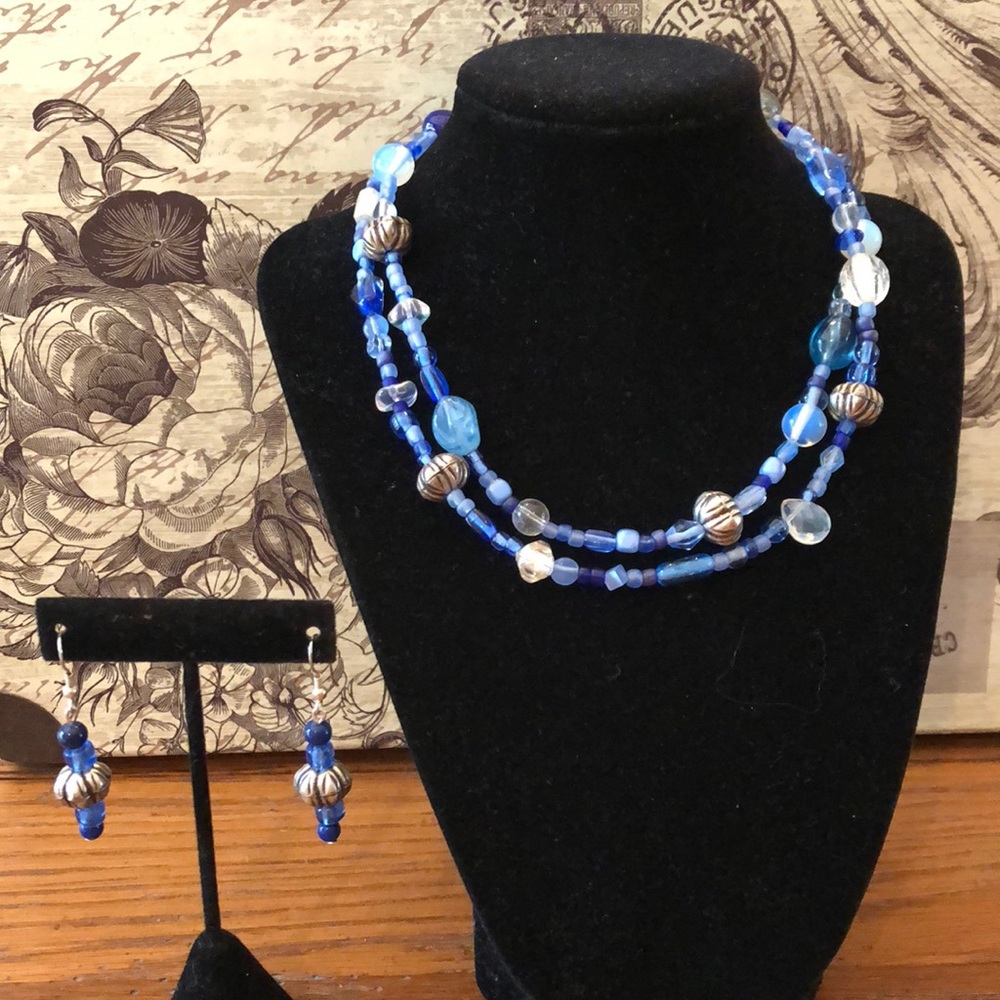 Glass Beaded Necklace